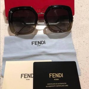 Fendi Oversized Sunglasses